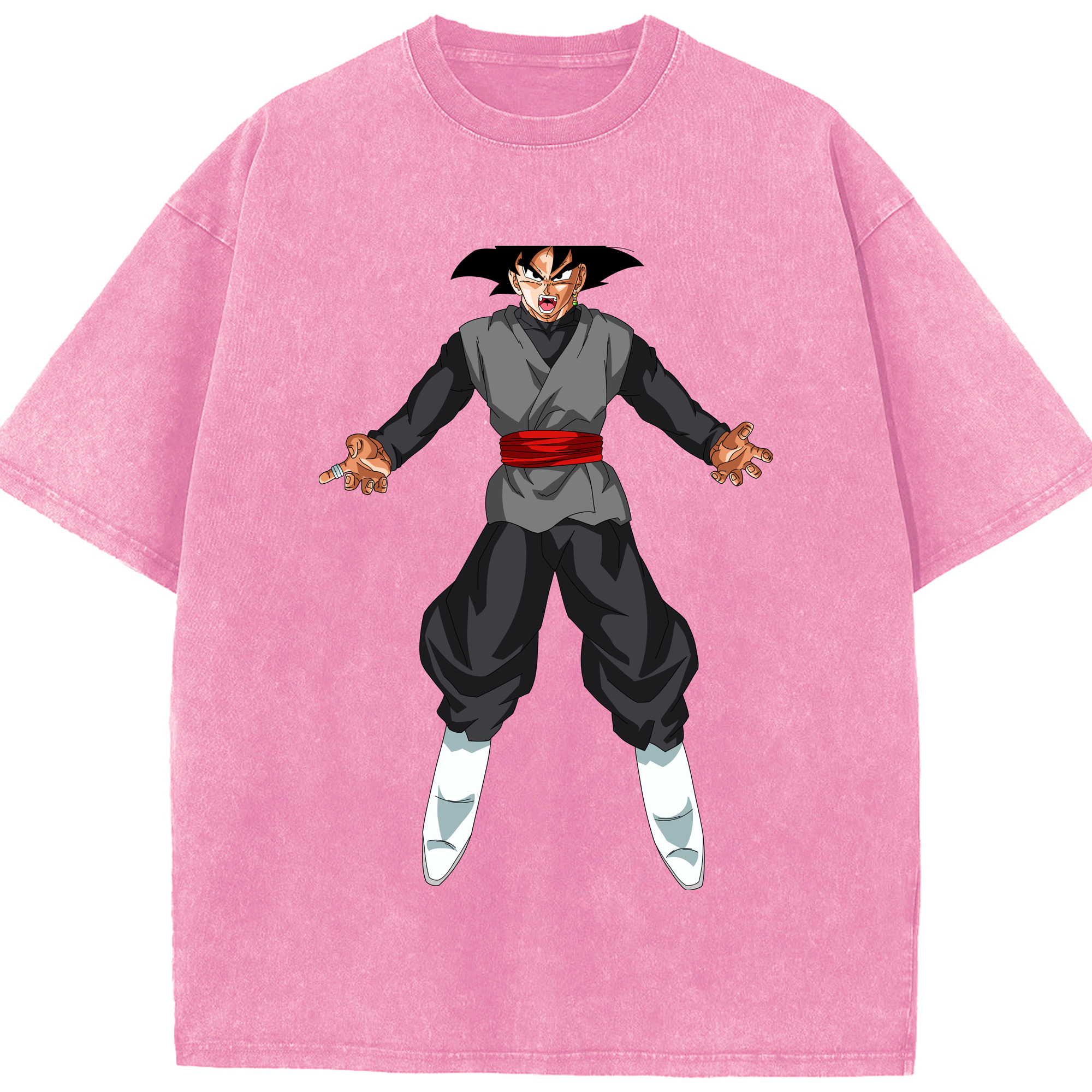 （画像用） ドラゴンボール ベジータ四世（Bejīta Yonsei）DRAGON BALL Vegeta IV 綿100% ヴィンテージ風 半袖Tシャツ（フロントプリント）